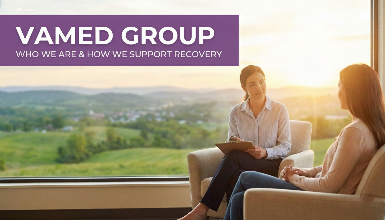 VAMED Group is a licensed Virginia outpatient addiction treatment provider offering MAT, counseling, and long-term recovery support. Learn about our approach to addiction treatment in Winchester, Centreville, and the Shenandoah Valley.